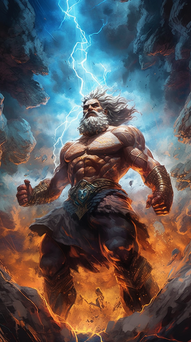 Zeus' Donnerschlacht